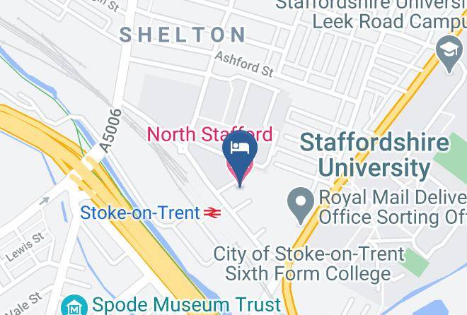 Stoke On Trent - North Stafford Hotel Maps