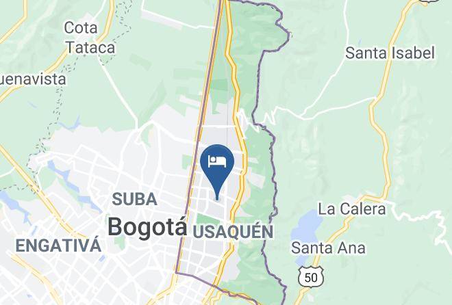 Bogota - North Star Backpackers Maps