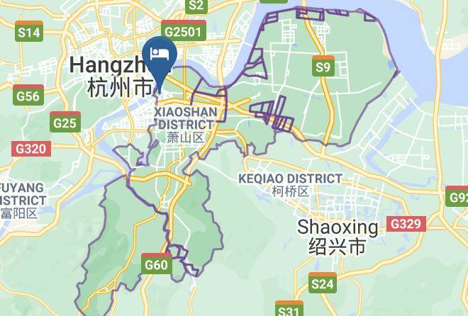 Hangzhou - North Star Hangzhou Expo Center Hotel Maps