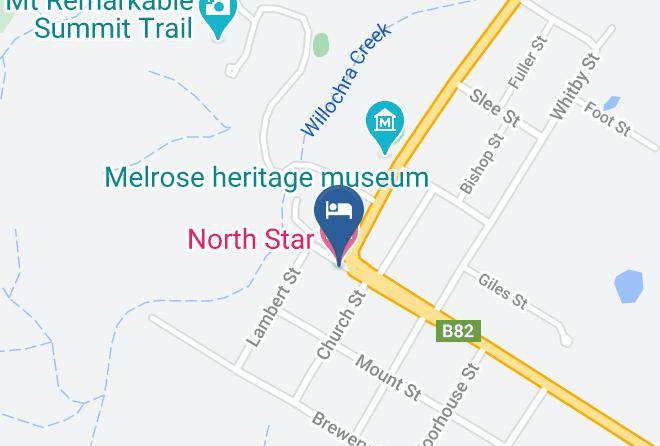 North Star Hotel Map