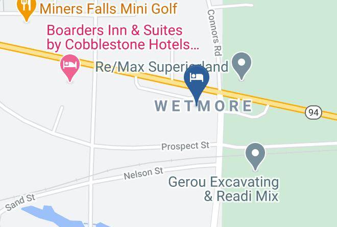 North Star Hotel Pictured Rocks Map