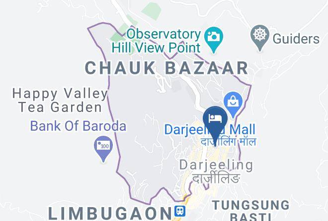 Darjiling - North Star Hotel Maps