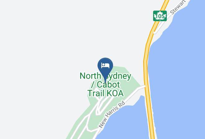 Victoria - North Sydney Cabot Trail Koa Maps