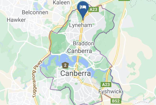 Downer - Northbourne Lodge Anu Maps