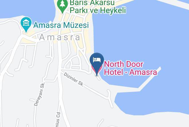 Amasra - North Door Hotel Amasra Maps