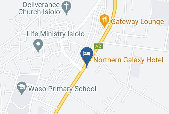 Isiolo - Northern Galaxy Hotel Isiolo Maps