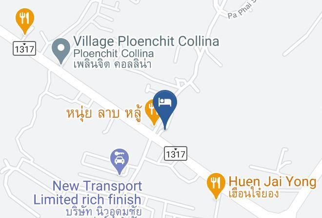Amphoe San Kamphaeng - Northern Heritage Resort & Spa Maps