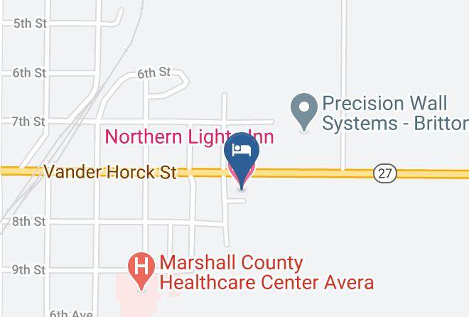 Marshall - Northern Lights Inn Maps