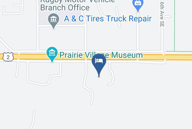 Pierce - Northern Lights Inn Rugby Maps