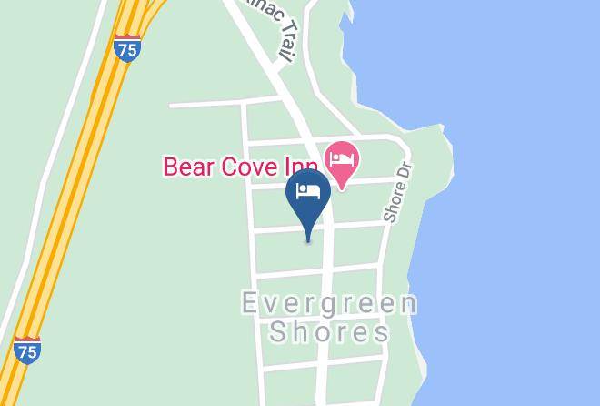Mackinac County - Northernaire Motel Maps