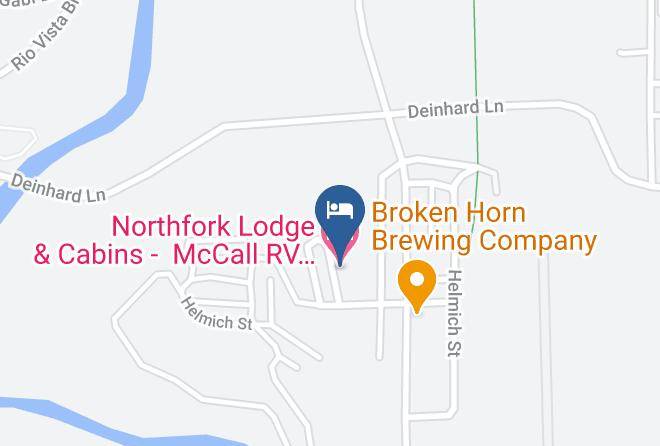 Valley - Northfork Lodge & Cabins Mccall Rv Resort Maps