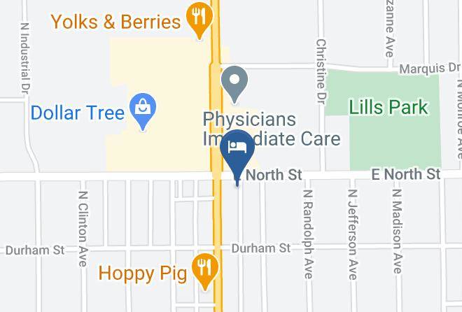 Kankakee - Northgate Motel Maps