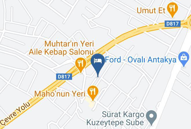 Antakya - Northhill Hotel Maps