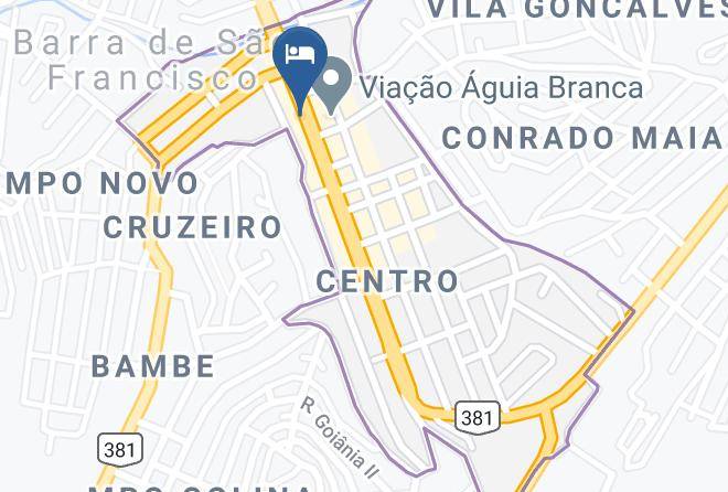 Barra De Sao Francisco - Northotel Maps