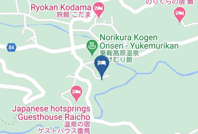 Matsumoto City - Northstar Alpine Lodge Maps