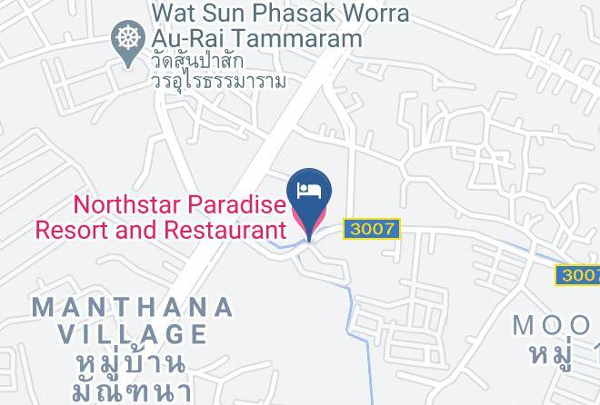 Hang Dong District - Northstar Paradise Resort And Restaurant Maps