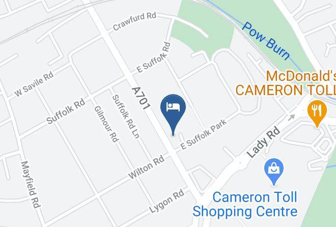 Edinburgh City - The Northumberland Hotel Maps