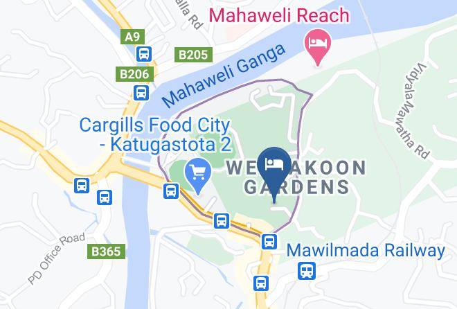 Kandy - Northway Bungalow Maps