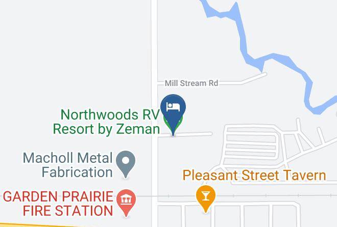 Boone - Northwoods Rv Resort By Zeman Maps