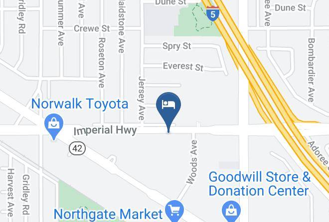 Los Angeles - Norwalk Inn & Suites Maps