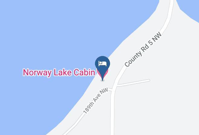 Kandiyohi - Norway Lake Cabin Maps
