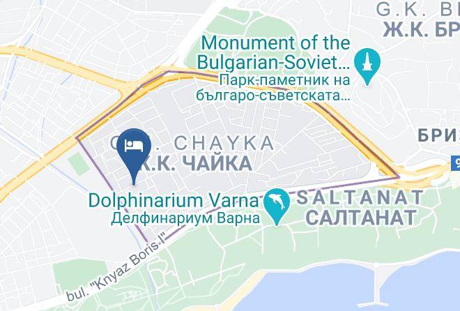Varna Zhk Chayka - Noshtuvki Varna Maps