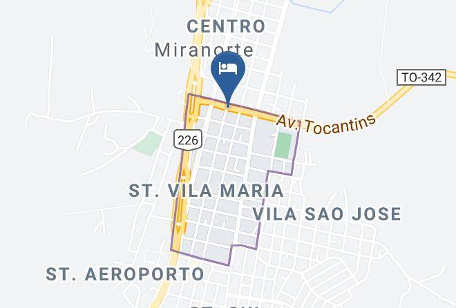 Miranorte - Nosso Hotel Maps
