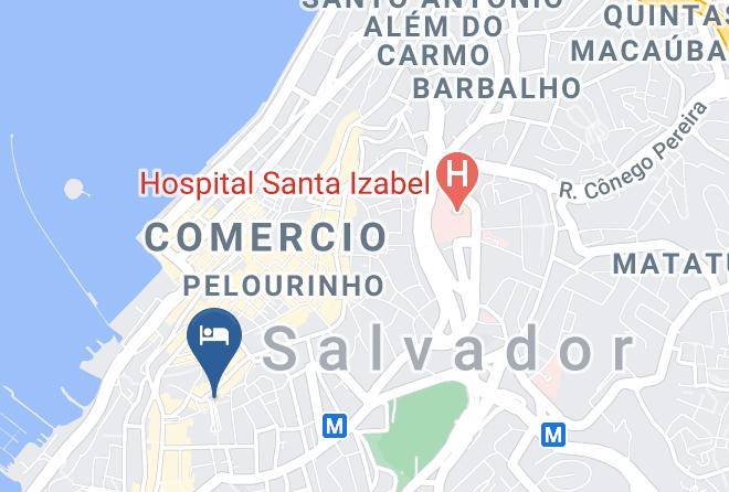 Salvador - Nosso Hotel Maps