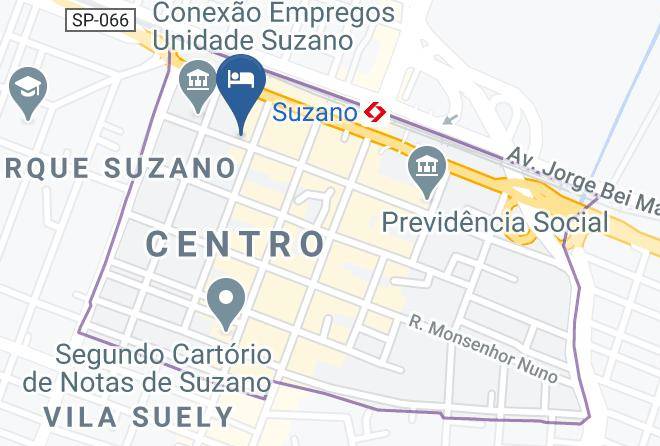 Suzano - Nosso Hotel Suzano Maps