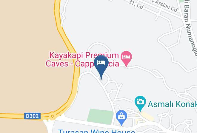 Urgup - Nostalji Cave Suit Hotel & Restaurant Maps