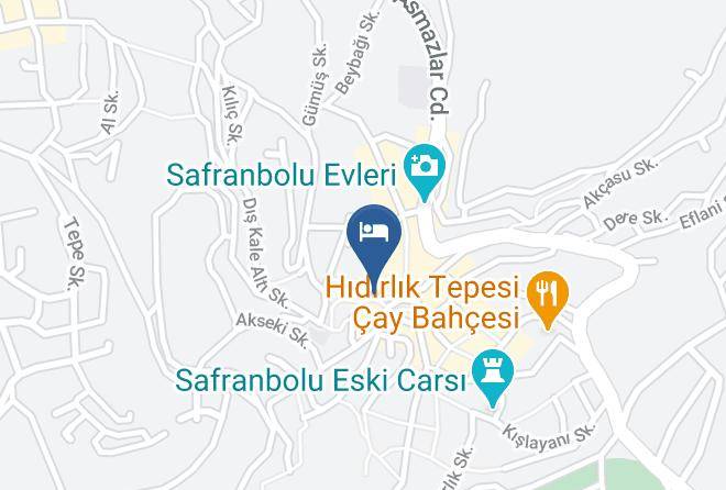 Safranbolu - Nostalji Butik Otel Maps