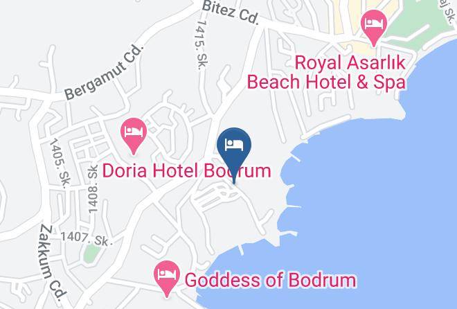 Bodrum - Nostalji Pansiyon Maps