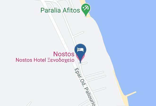 Khalkidhiki - Nostos Hotel Maps