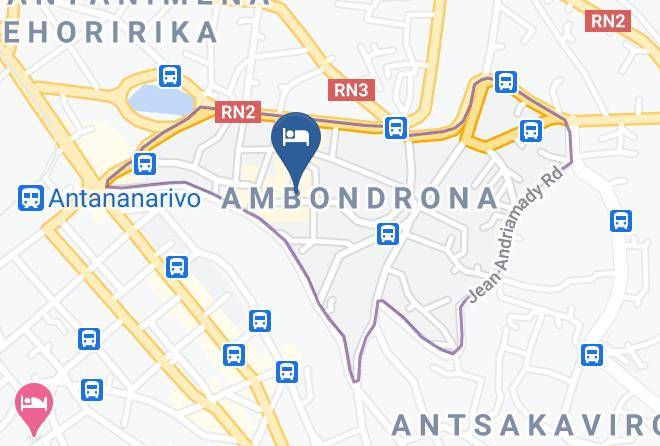 Antananarivo Renivohitra - Nosy Be Tana Hotel Maps