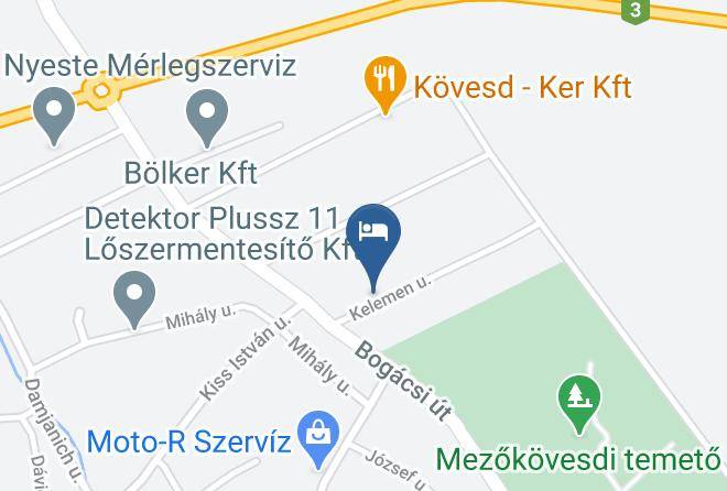 Mezokovesd - Nosztalgia Vendeghaz Maps