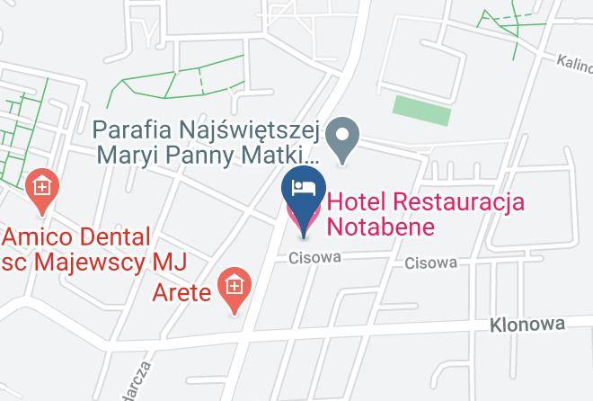 Swidnicki - Hotel Restauracja Notabene Maps