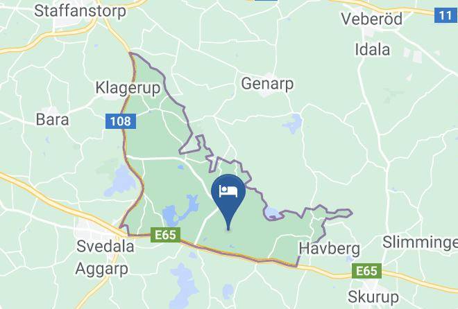 Svedala - Notesjo Hotell Maps