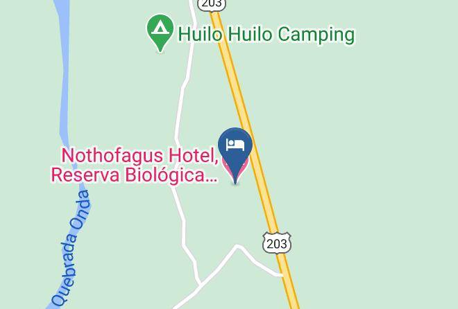 Valdivia Province - Nothofagus Hotel Reserva Biologica Huilo Huilo Maps