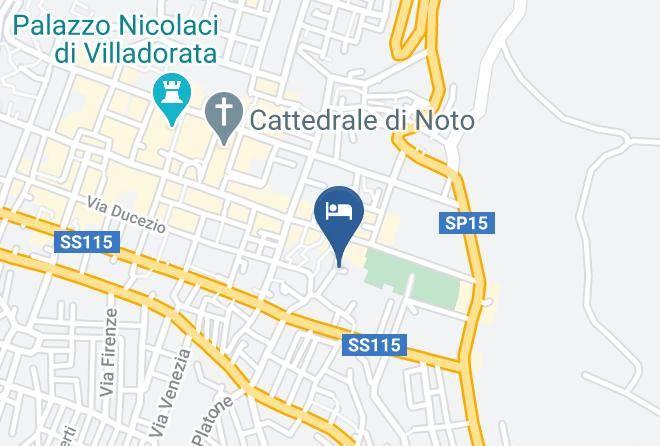 Syracuse - Noto Holiday Al Duomo Maps