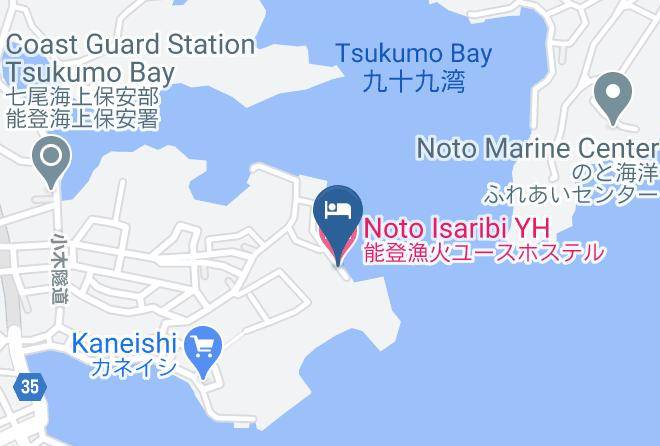 Noto Townhosu District - Noto Isaribi Yh Maps