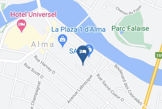 Travelodge By Wyndham Alma Map