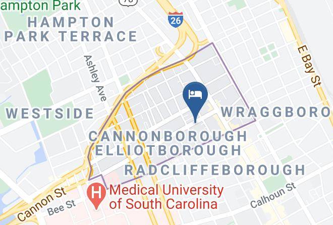 Charleston - Notso Hostel Maps