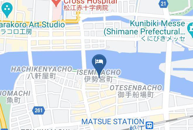 Matsue City - Notsu Ryokan Maps