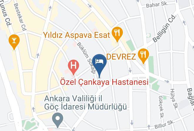 Cankaya - Notte Hotel Maps