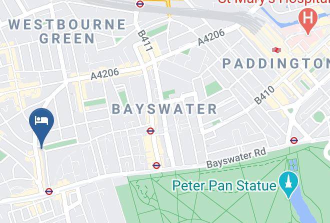 London - Notting Hill Hotel Maps