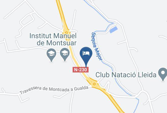 Lleida - Nou Parador De Gualda Maps