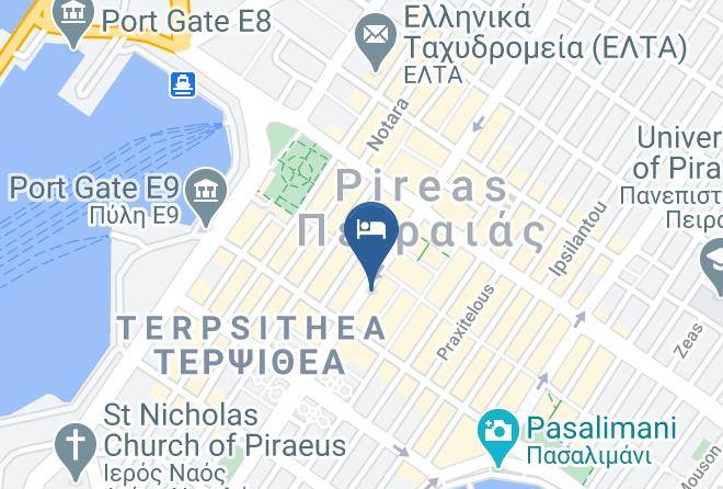 Piraeus - Noufara Hotel Maps