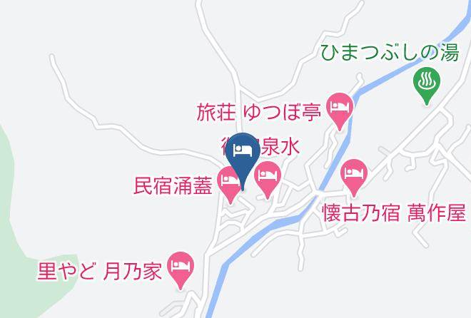Kokonoe Townkusu District - Nouka Minpaku Seiryuan Maps