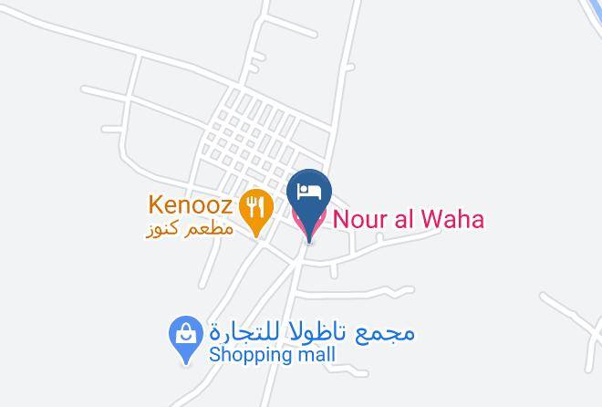Siwa Oasis - Nour Al Waha Hotel Maps