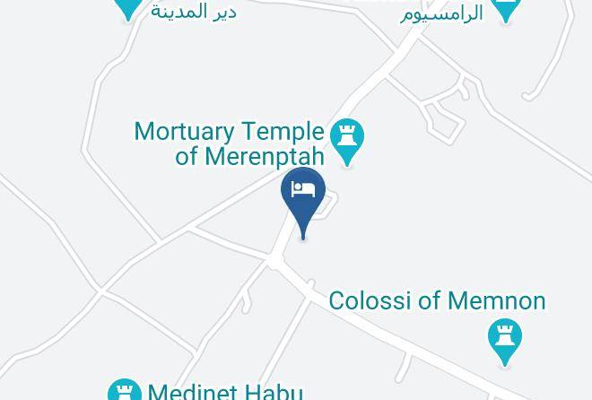 El Qarnah - Nour El Gourna Hotel Maps